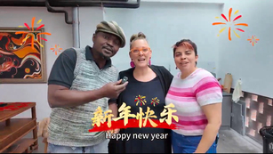 "Foreign Jingdrifters" Celebrate the Chinese New Year Together