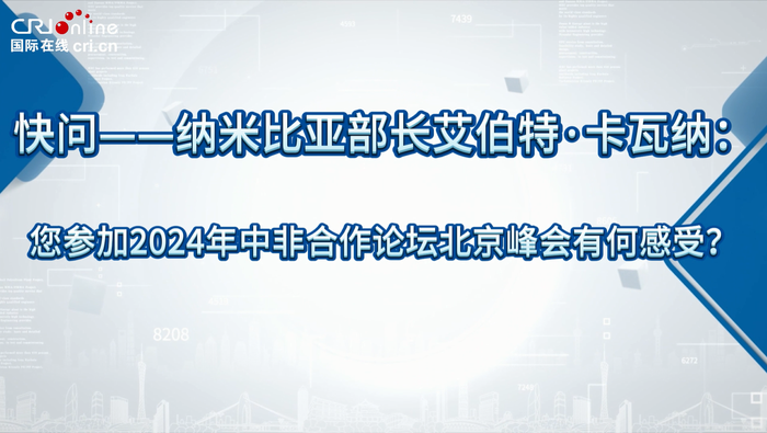 纳米比亚部长：中国是纳米比亚的好朋友 、伟大的朋友