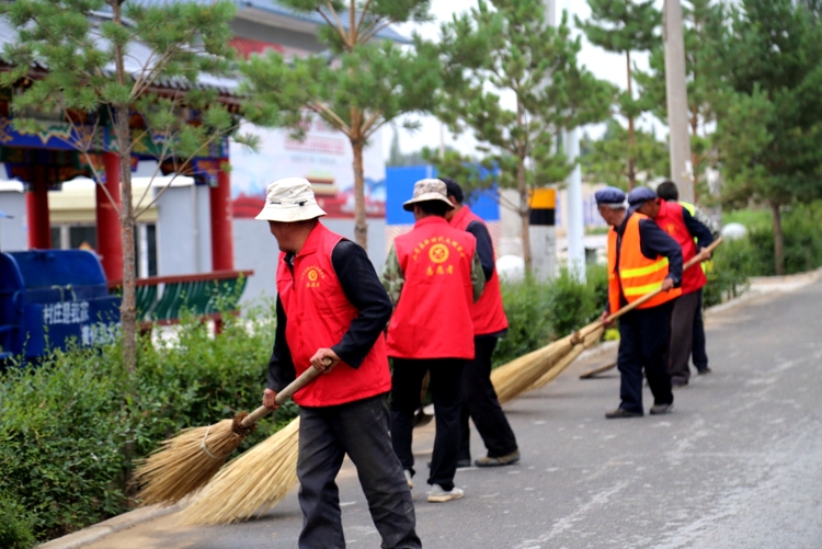 张掖山丹：践行志愿服务 助力乡村振兴