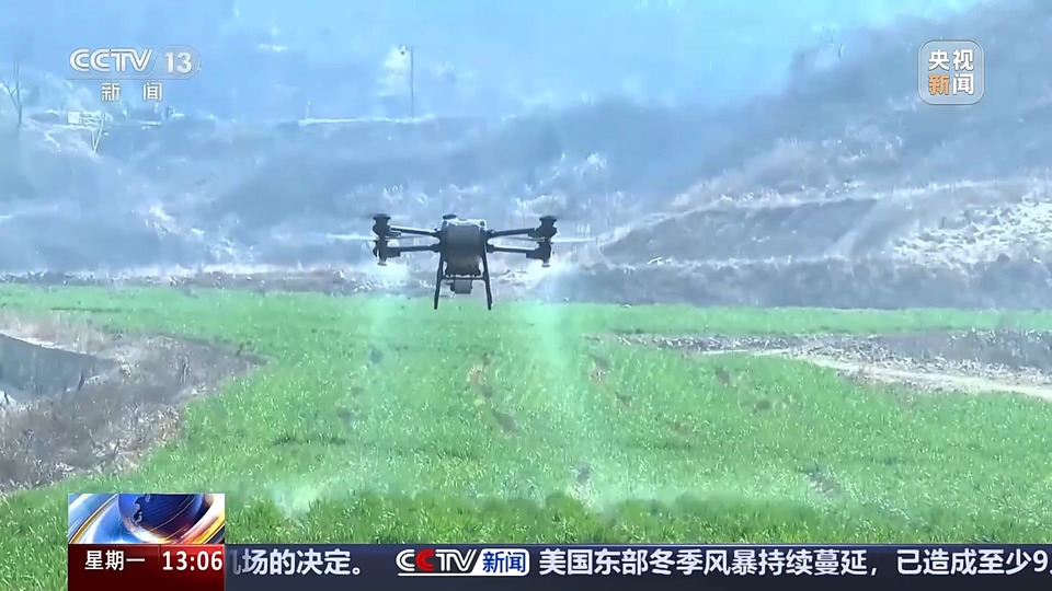 马力十足！春耕备耕忙 无人机&ldquo;上岗&rdquo;助力