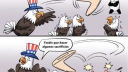 【Caricatura editorial】También tenéis que hacer algunos sacrificios