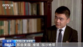 央视记者专访丨巴基斯坦外长：坚决反对美国“接管”加沙