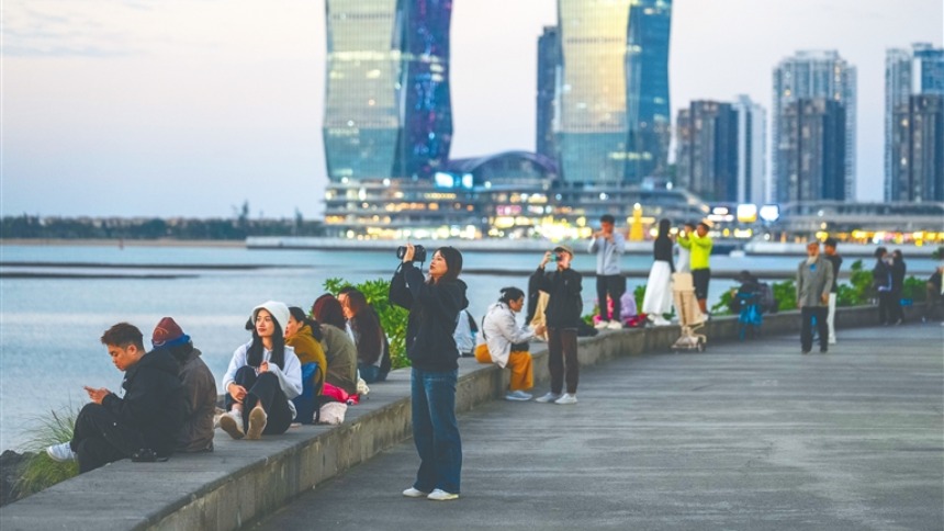 魅力冬游 海口热气腾腾