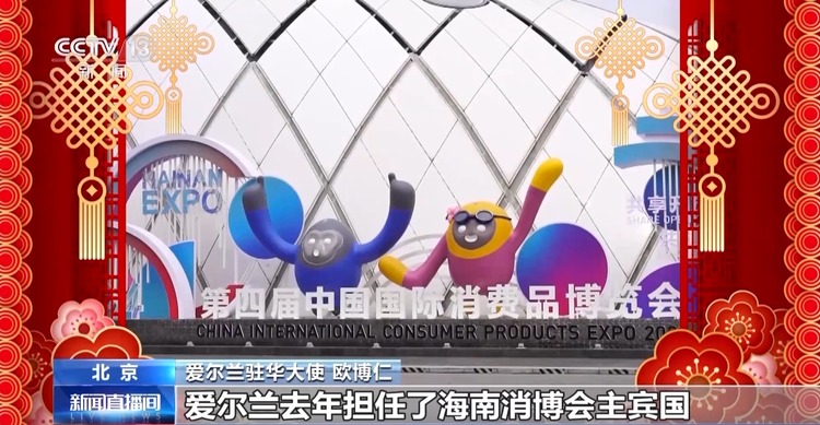 爱尔兰驻华大使：祝福两国人民新在新的一年幸福、繁荣、安康