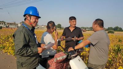 State Grid Xuchang Power Supply Company Devotes its Full Efforts to Ensuring Safe Electricity Use for Harvesting in Autumn