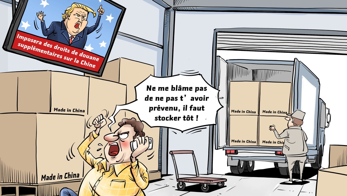 【Actualité en caricatures】Il faut stocker tôt!