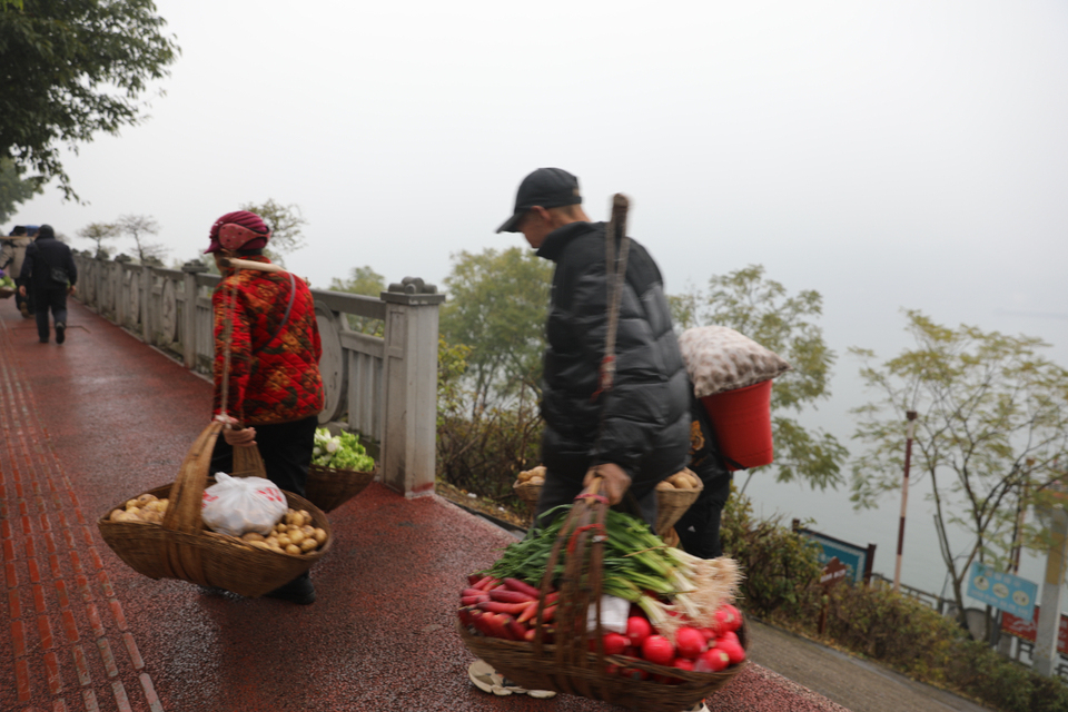 【新春走基层】记者探访长江忠县段最后的“背篓渡船”