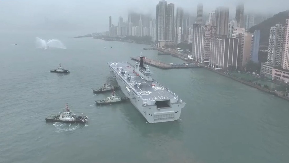 @港澳市民 有机会登舰！海南舰、长沙舰今日抵达香港