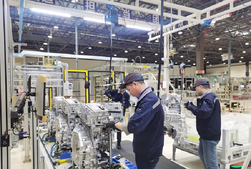 Caidian, Wuhan: A New Energy Vehicle Motor Rolls Off the Production Line Every 100 Seconds_fororder_图片5