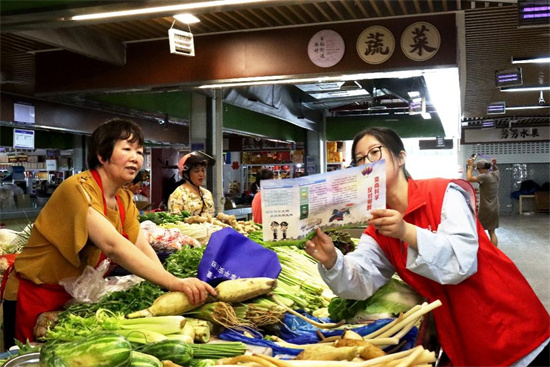 南京高淳古柏街道持续开展反邪教宣传活动