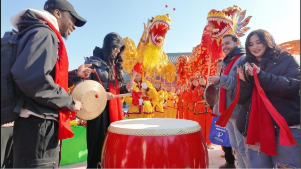 中国春节 世界非遗 老外在淮安过大年