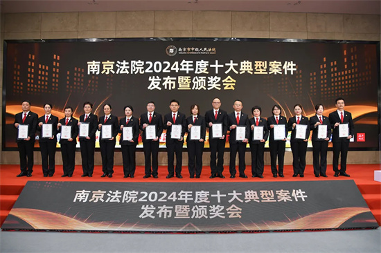 南京法院揭晓2024年度十大典型案件