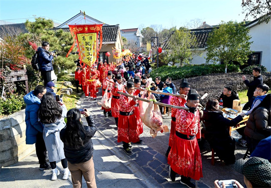 村宴聚团圆 高淳国际慢城年味渐浓力邀游客开启年味之旅