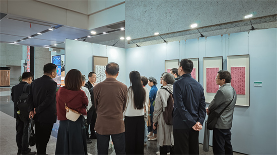 种子·寇忠理书画作品展在南京图书馆开展