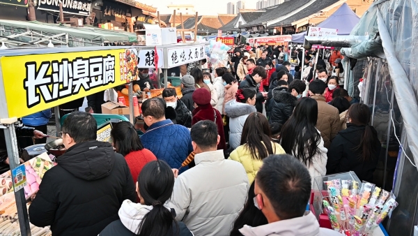 淮安清江浦：赏民俗逛庙会 在家门口感受传统“年味儿”