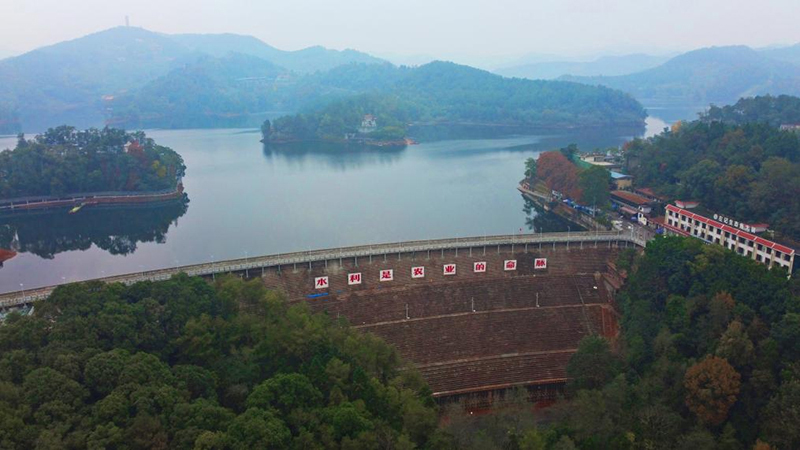 Sichuan Dujiangyan Irrigation District’s Heilongtan Reservoir: Abundant Irrigation and Enchanting Landscapes