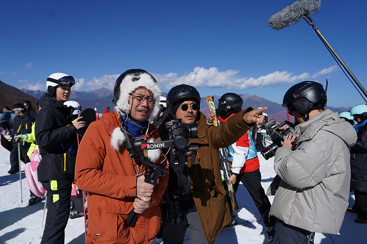 《爱在阿坝》拍摄花絮——九鼎山·太子岭滑雪场