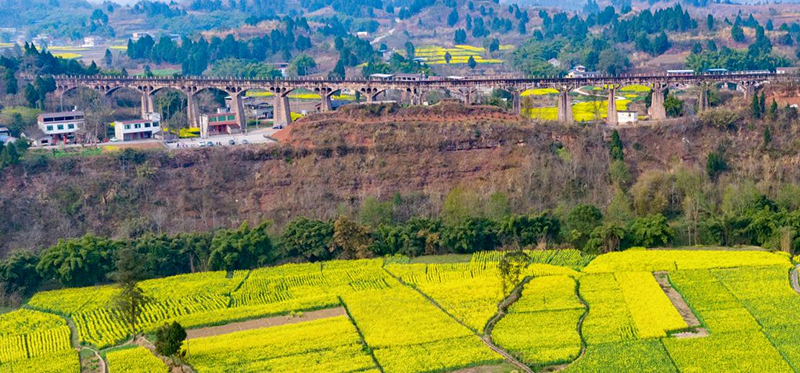 Sichuan Dujiangyan Irrigation District’s Heilongtan Reservoir: Abundant Irrigation and Enchanting Landscapes