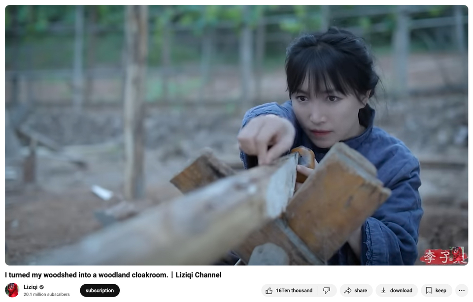 Chinese influencer Li Ziqi returns with new videos