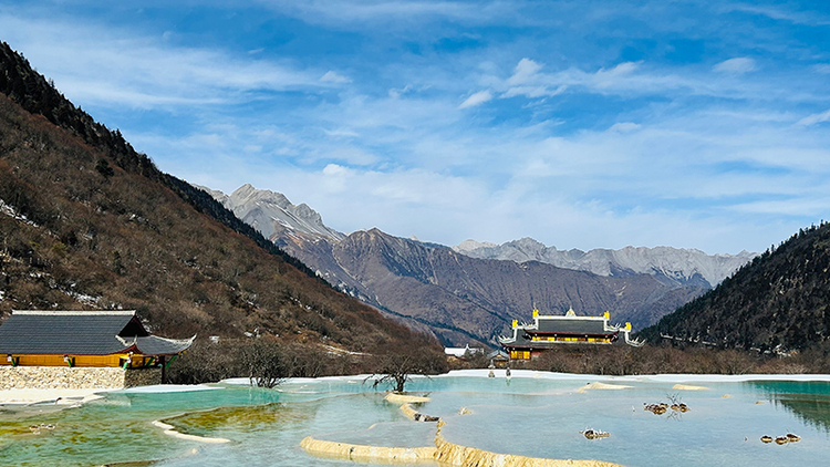 《爱在阿坝》拍摄花絮——黄龙景区