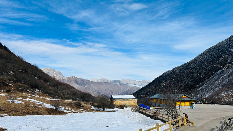 《爱在阿坝》拍摄花絮——黄龙景区