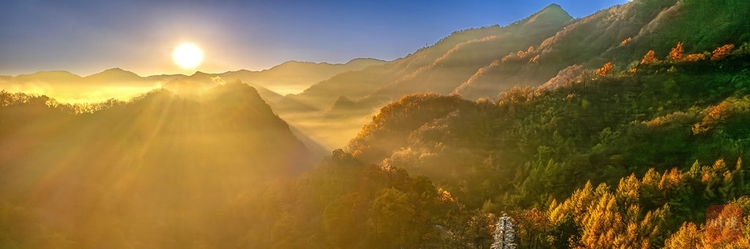 巴中光雾山：漫山红叶醉游人